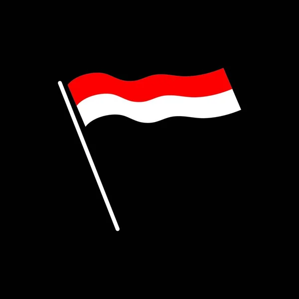 Indonésie Journée Indépendante Illustration Vectorielle — Image vectorielle