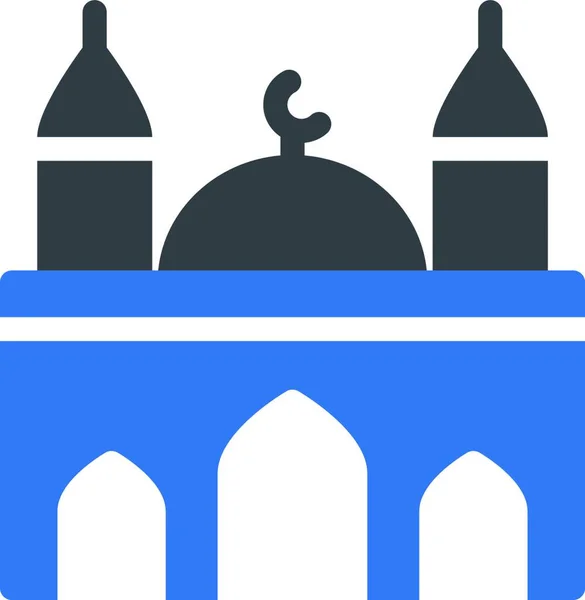Islamische Religion Symbol Vektor Illustration — Stockvektor