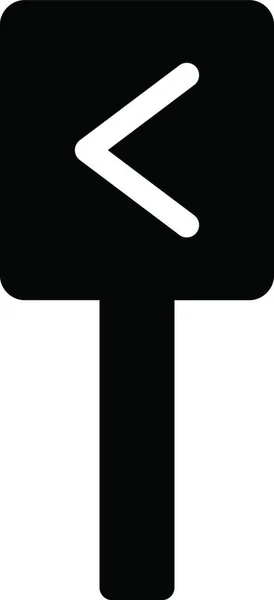 Ikona Strony Internetowej Zarządu Kierunku Ilustracja Wektora — Wektor stockowy