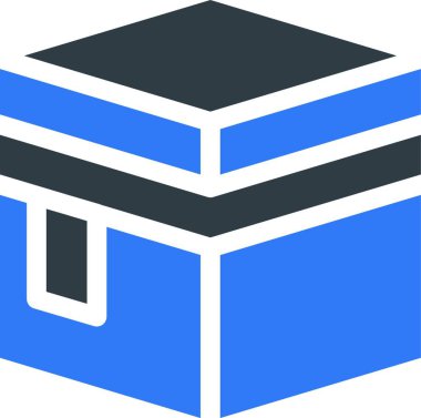 Kabe Web simgesi, vektör illüstrasyonu 