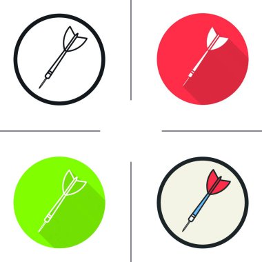 Dart ok simgeleri ayarlandı