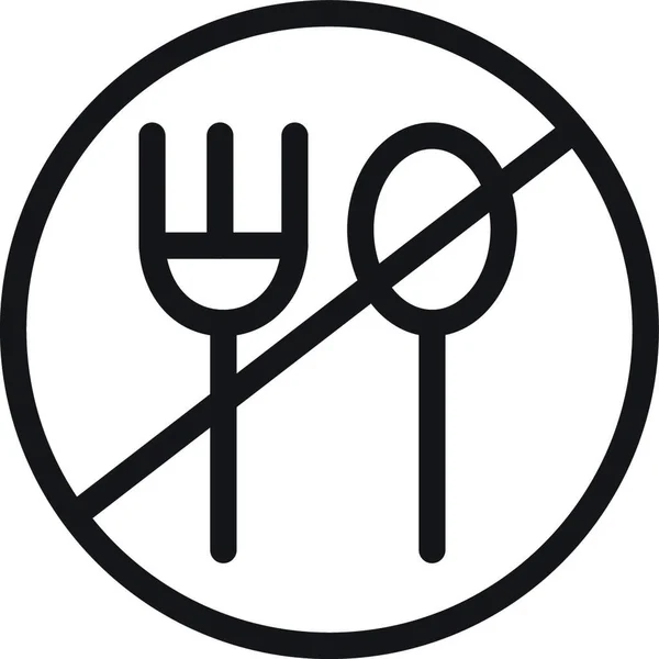 Їжа Дозволена Векторні Ілюстрації — стоковий вектор