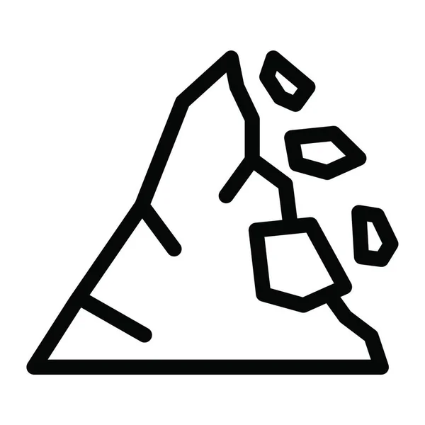 Ikona Rocka Wektor Ilustracja — Wektor stockowy