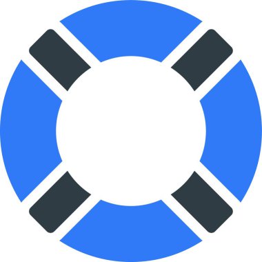 cankurtaran simgesi vektör çizimi