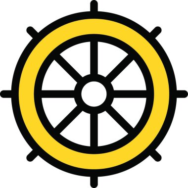 Gemi çarkı, basit illüstrasyon
