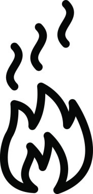 Simge vektör resimlemesini ateşle