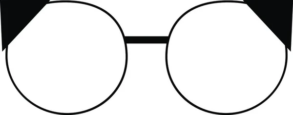 Glasögon Kattunge Ikon Vektor Illustration — Stock vektor