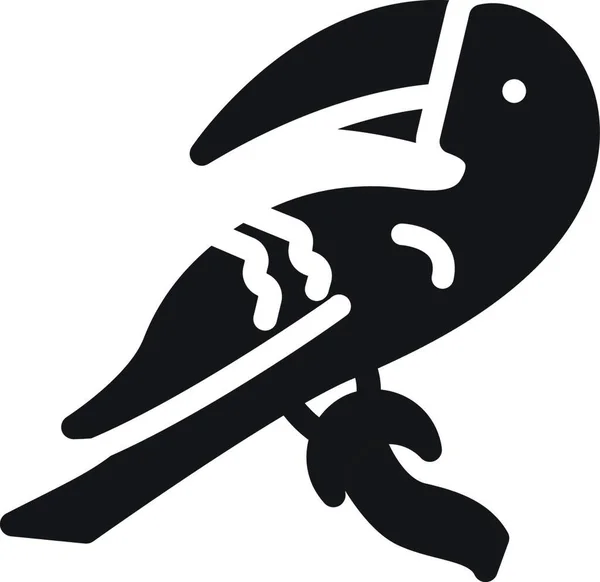 Bird Icon Vector Illustration — Stock Vector