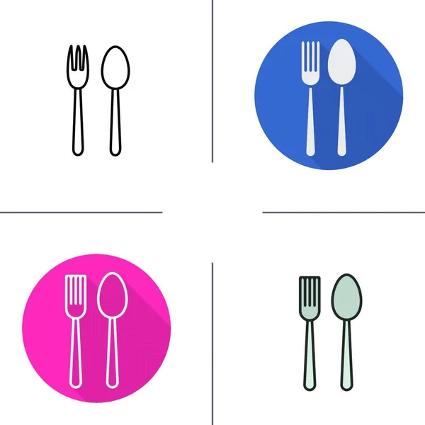 Icône Eatery Illustration Vectorielle Icône — Image vectorielle