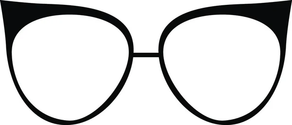 Ícone Gatinho Óculos Ilustração Vetorial —  Vetores de Stock