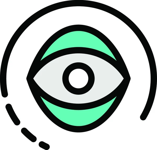 Eye Icon Vector Illustration — Stock Vector