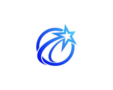 Yıldız, marka logosu olan basit bir web simgesi