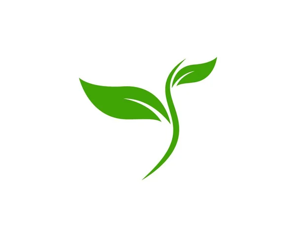 Eenvoudig Veganistisch Icoon Voor Webpagina Eco Concept — Stockvector