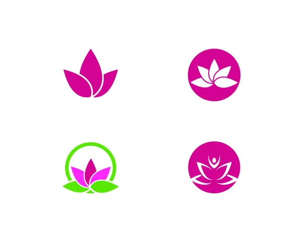 Schönheit Lotus Blumen Illustration — Stockvektor