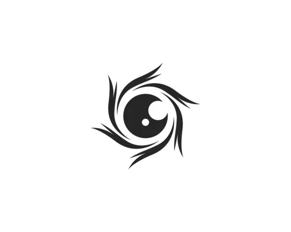 Ögonvård Logotyp Ikon Vektor Illustration — Stock vektor
