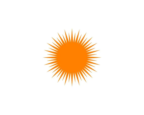 Sun Simple Vector Illustration — Vector de stock