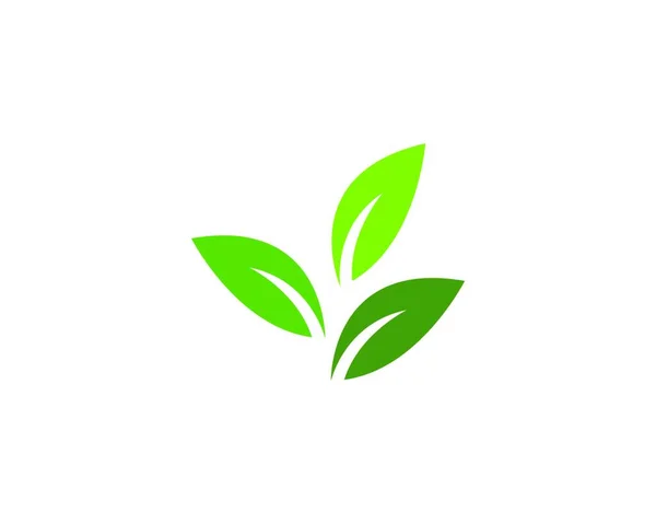 Einfaches Veganes Symbol Für Webseite Öko Konzept — Stockvektor