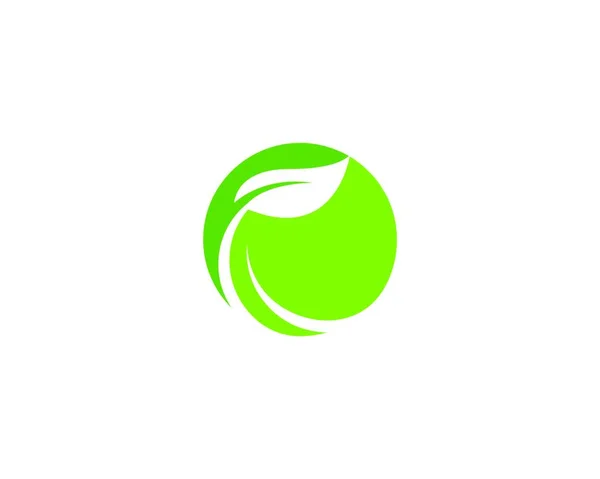 Icono Vegano Simple Para Página Web Concepto Ecológico — Vector de stock