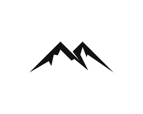 Ilustração Vetor Ícone Web Das Montanhas — Vetor de Stock