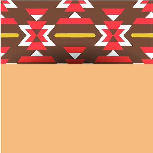 Aztekisches Muster Vektorillustration — Stockvektor