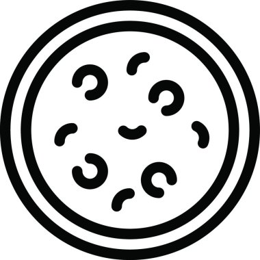 öldürücü ağ simgesi, vektör illüstrasyonu 