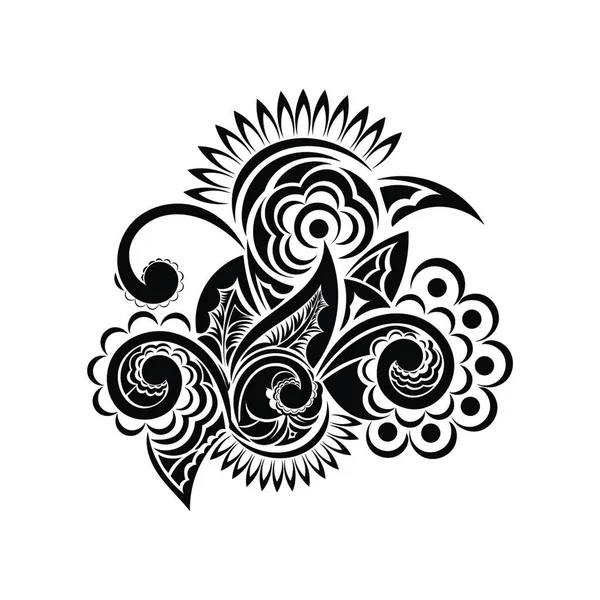 Vektorová Ilustrace Tetování Pro Design Tetování — Stockový vektor