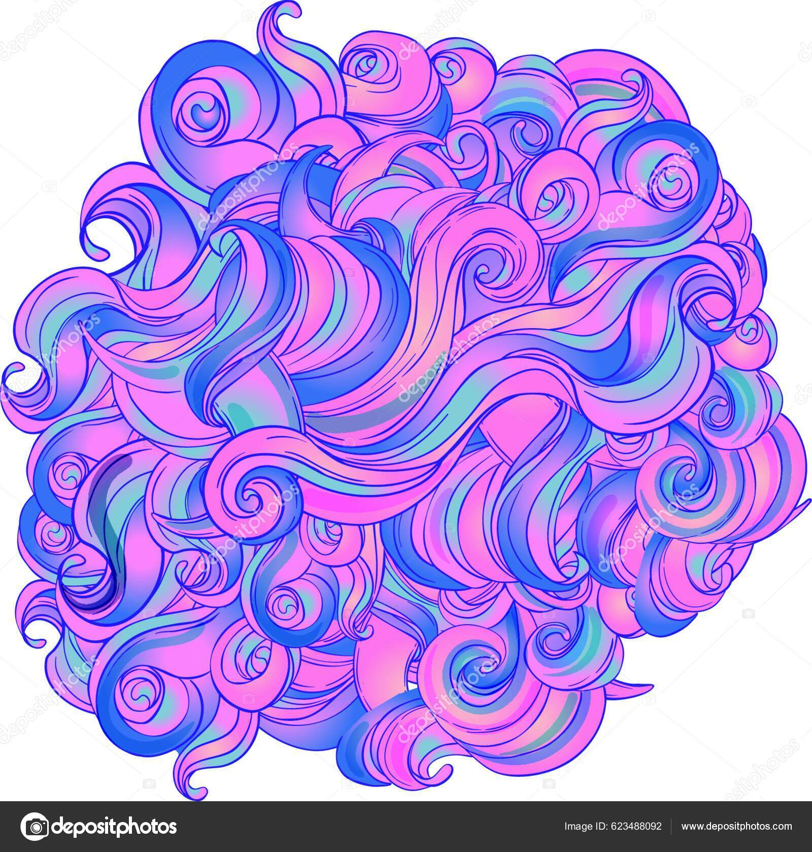 Vector Endless Background Stormy Sea Line Art Drawing Splash Ocean Stock Vector Image by ©YAY