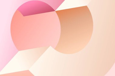 3d geometrik arkaplan, vektör şablonu 