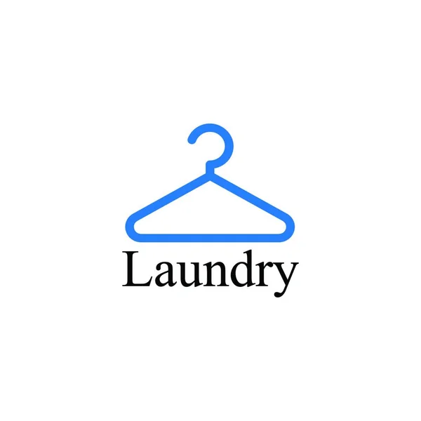 Laundry Logo Vector Illustration — Stock Vector