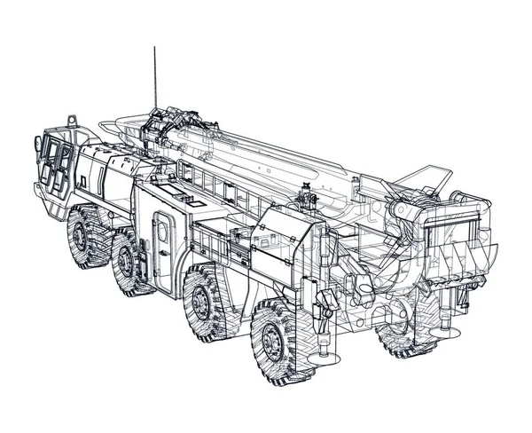 Ejército Sistema Artillería Cohetes Concepto Militar — Archivo Imágenes Vectoriales