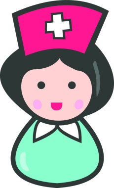 Hemşire Simgesi çizimi 