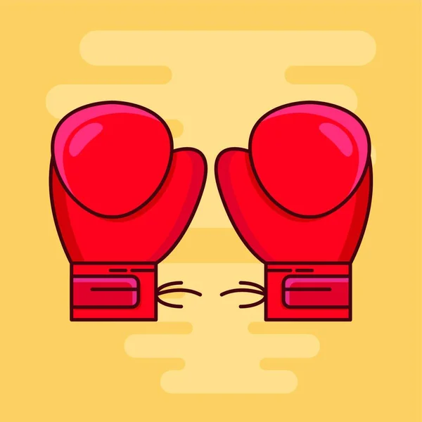 boxing icon, vector illustration
