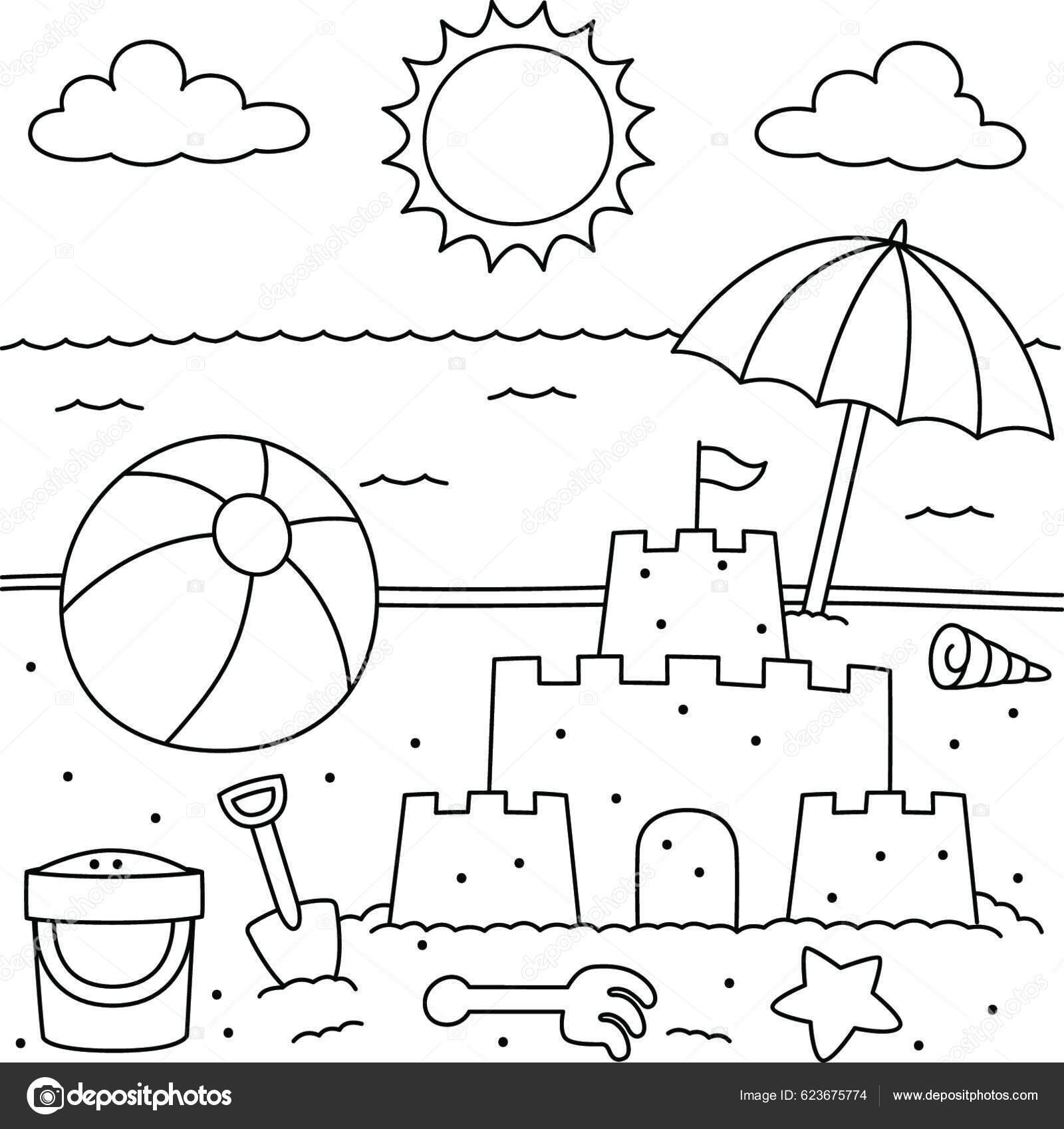 Sugestões de desenhos para colorir com o tema brinquedos