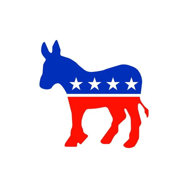 Логотип Демократической Партии Сша — стоковый вектор
