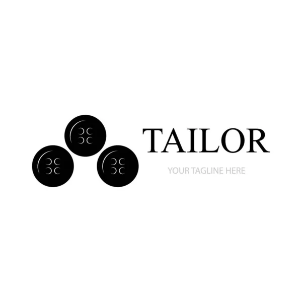 Tailor Icon Template Vector — Stock Vector