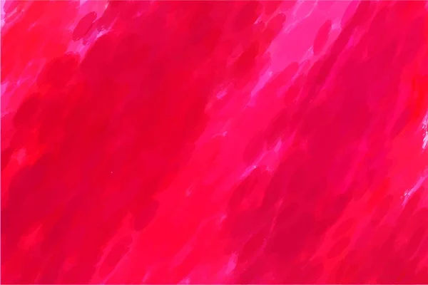 Watercolor Background Red Tones Pronounced Strokes — Stock Vector