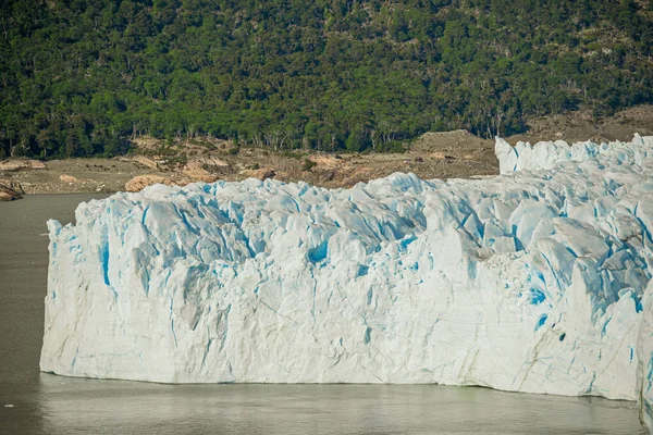 Paredes Gelo Glaciar Perito Moreno Patagônia Argentina — Fotografia de Stock