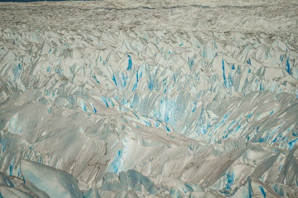 阿根廷巴塔哥尼亚Perito Moreno冰川顶部 — 图库照片