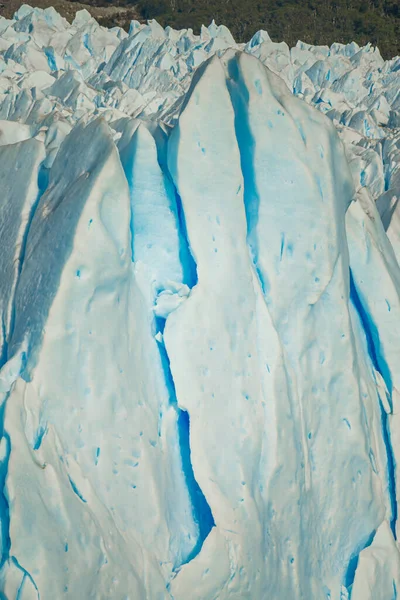 Parede Gelo Glaciar Perito Moreno Patagônia Argentina — Fotografia de Stock