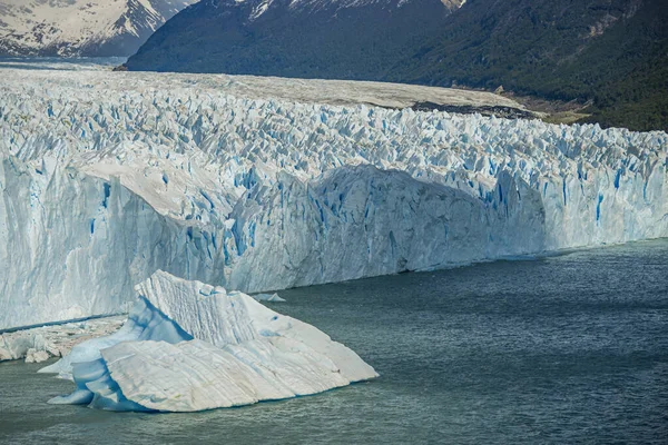 Hermosa Vista Del Glaciar Perito Moreno Patagonia Argentina — Foto de Stock