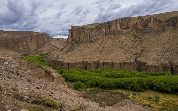 View of the Pinturas Canyon. Patagonia Argentina.