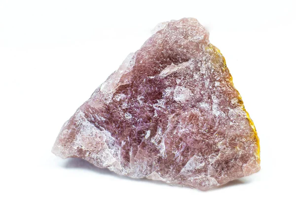 Aventurina Rosa Macro Close Pedra Cristal Bruto Quartzo Morango Quartzo — Fotografia de Stock