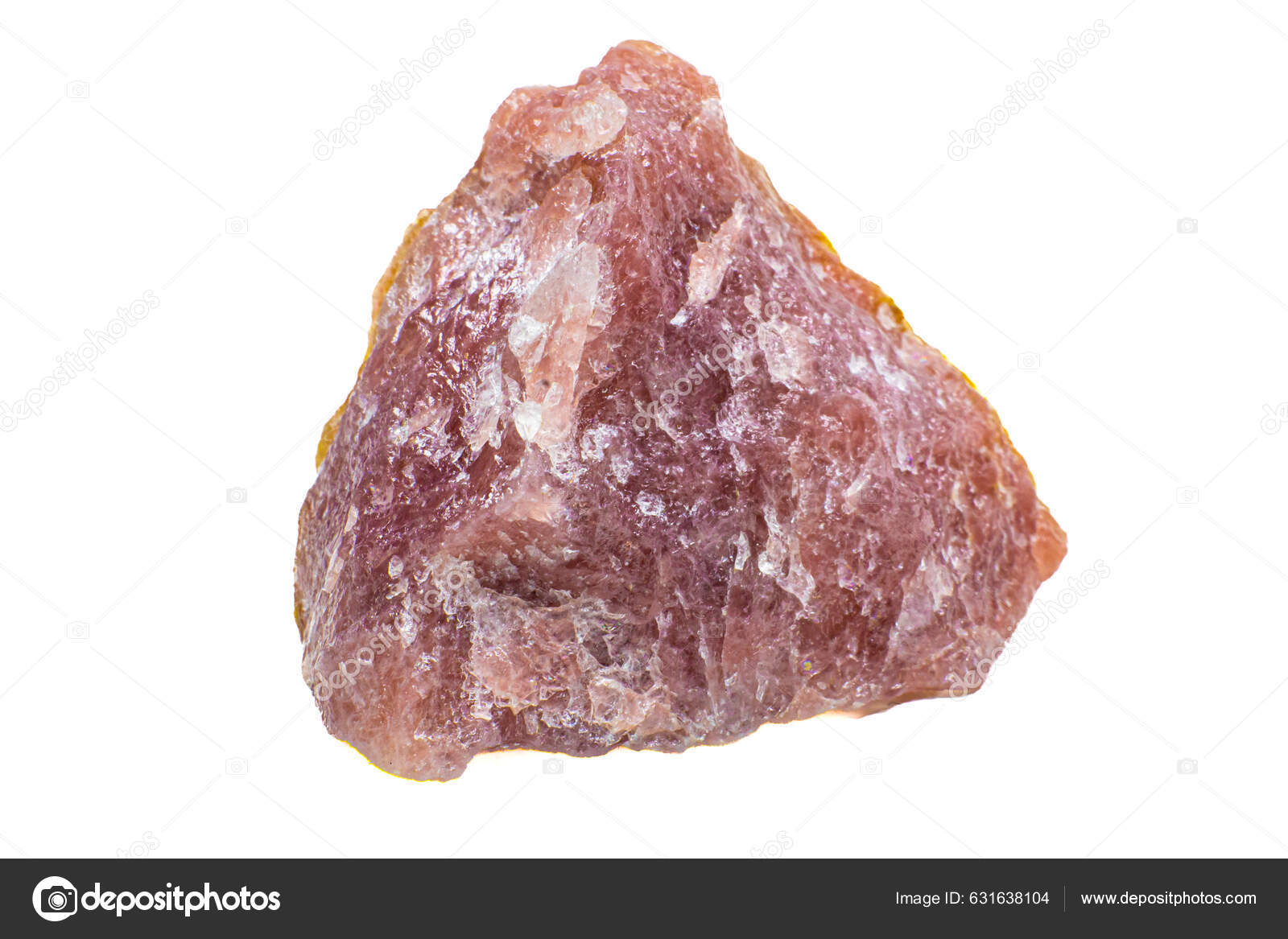 Rock Raw Pink Aventurine Macro Raw Chunk Pink Strawberry