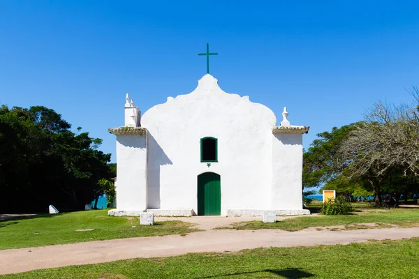 Trancoso Meydanı Eski Kilise Trancoso Brezilya Nın Porto Seguro Bahia — Stok fotoğraf