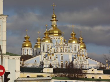       Kyiv. Winter. St. Michael's Cathedral                         