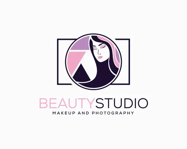 Beauty salon logo design template. Abstract beauty salon logo design.