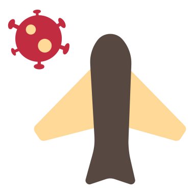 roket vektörü düz renk simgesi