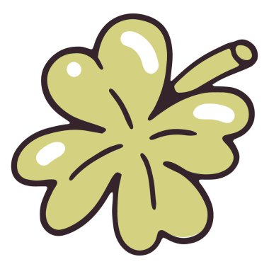 Çiçek. Web simgesi basit illüstrasyon