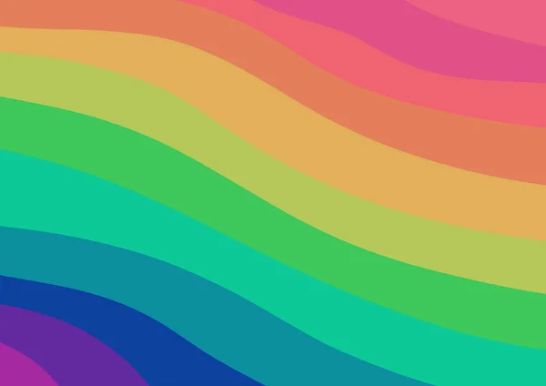 彩色彩虹斜纹线条背景墙纸设计 — 图库照片