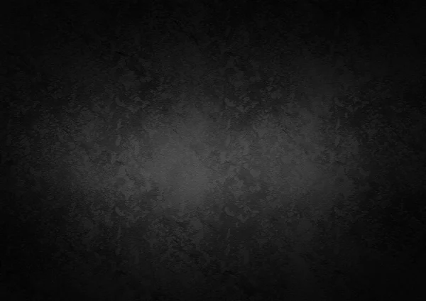 Черный Бетонный Фон Виньетой — стоковое фото